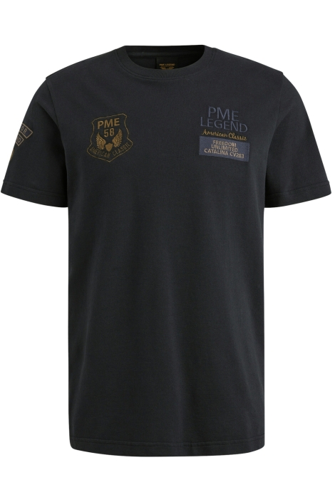PME legend short sleeve r-neck flat waffel je